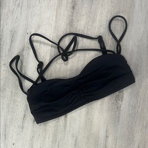 Alo yoga Black Strappy sports bra